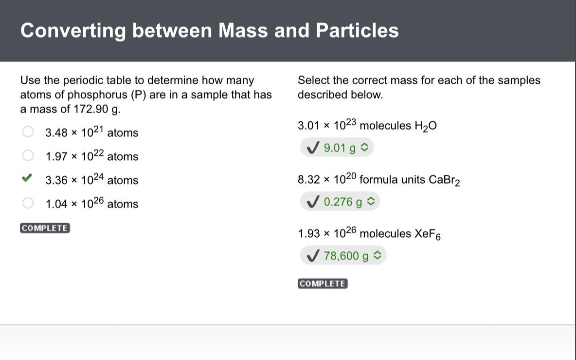 Use The Periodic Table To Determine The Molar Mass Of Each Of The Following Elements. Each Answer Must
