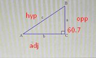 Solve The Right Triangle With A=60.6 And C= 90 Degrees. Round Off The Results According To The Table