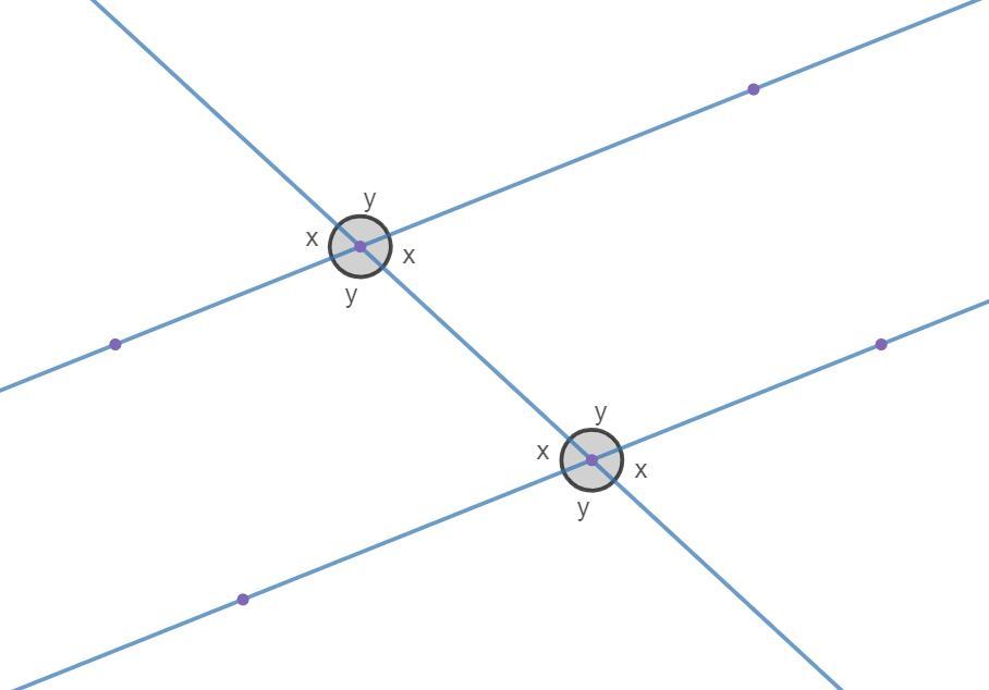 Gustavo Noticed That When A Pair Of Parallel Lines Was Cut By A Transversal, A Certain Pair Ofadiacent