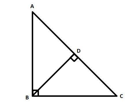 In A Right Angled Triangle ABC, The Length Of Side AB Is 20 Cm, And The Tangent Of Angle A Is . The Hypotenuse