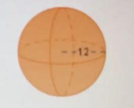 What Is The Volume Of The Sphere Shown Below?--12-A.1B.C.D.192 Units3576 Units32304 Units36912 Units3