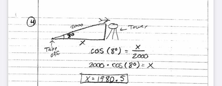 15. A Plane Took Off And Rose At An Angle Of 8 With The Horizontal Ground. As The Plane Flies Over A