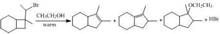 Draw The Structure Of The Carbocation Intermediate That Leads To The Indicated Products In This Reaction.