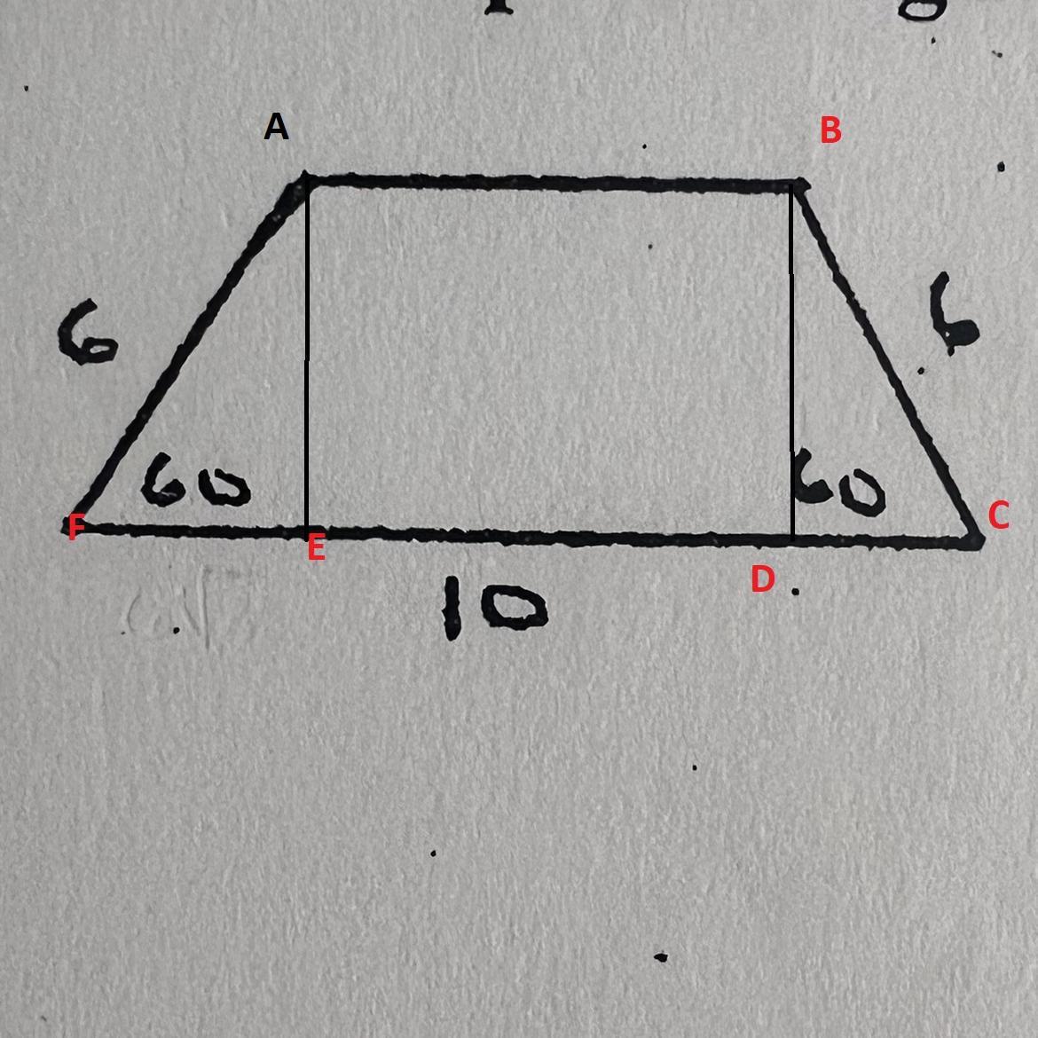 Help! Find The Area Of The Trapezoid Using 30-60-90 Special Right Triangles Theorem 