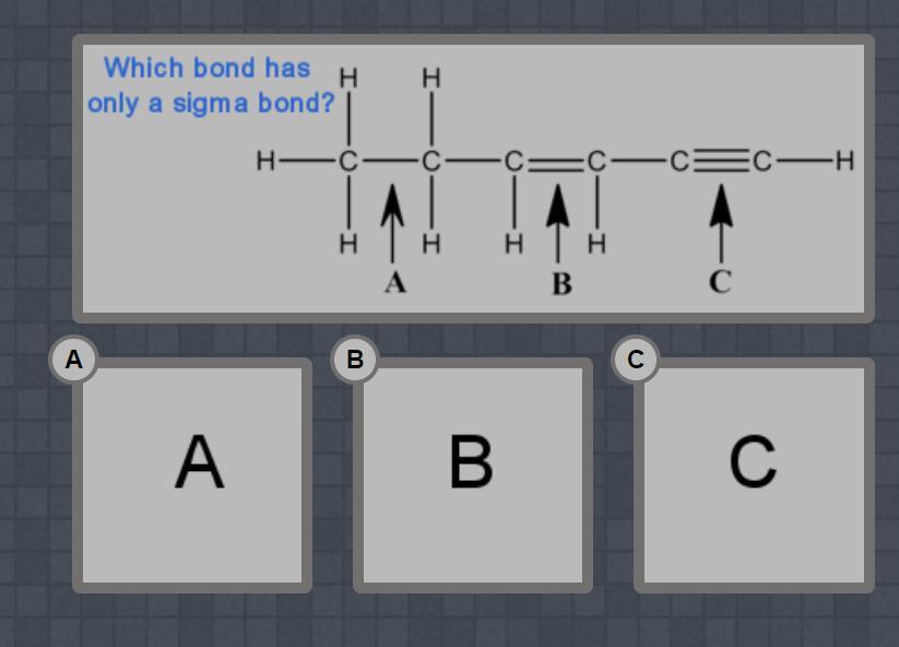 Help Which Bond Has Only A Sigma Bond