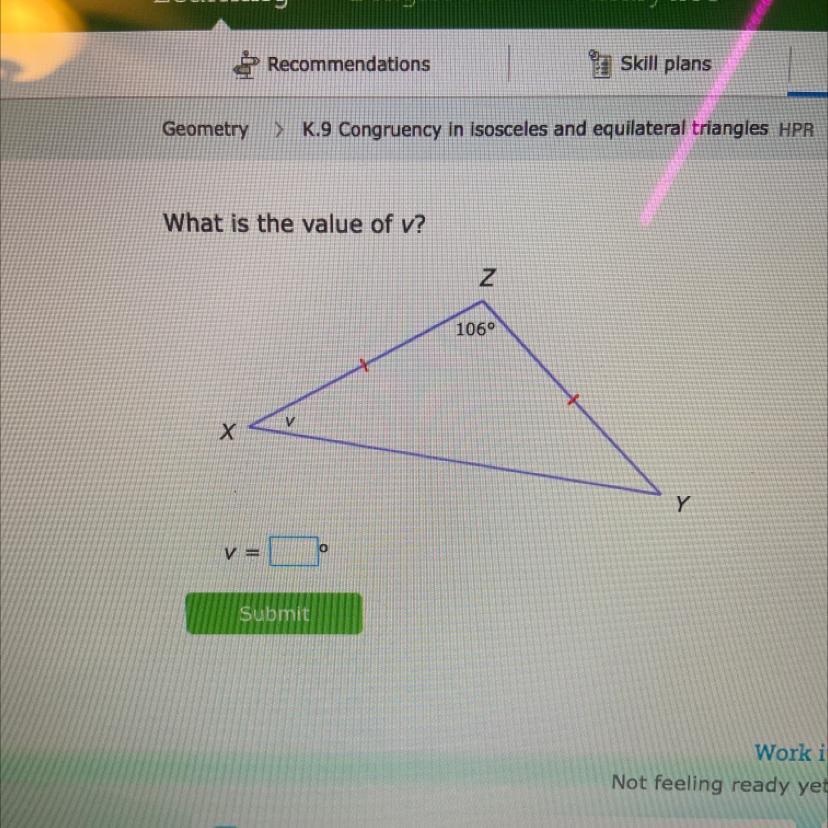 What Is The Value Of V?