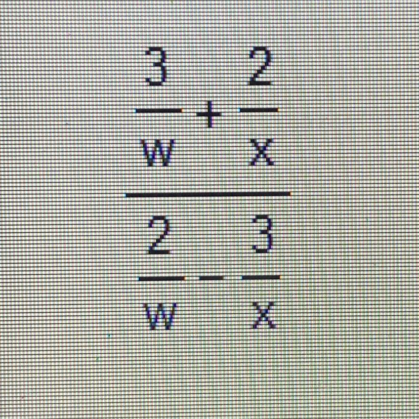 Urgent!!! Simplify The Complex Rational Expression? 