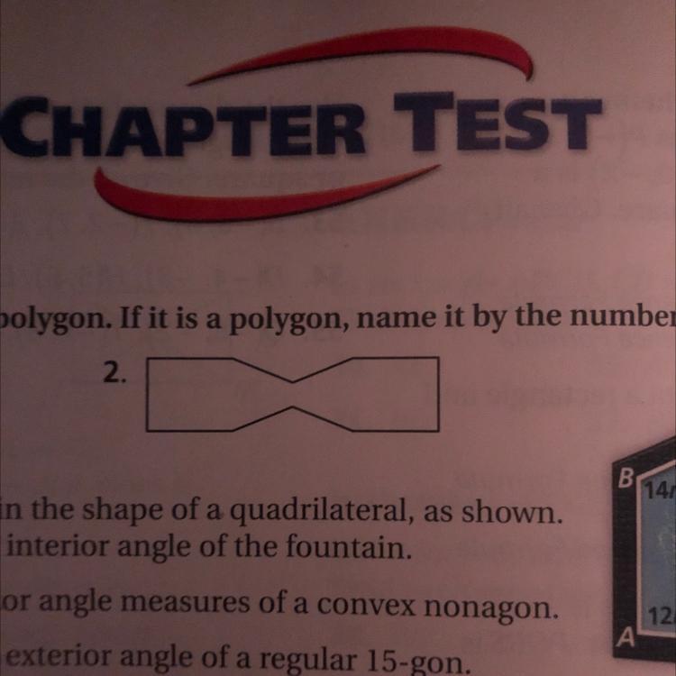 Can You Help Me Figure Out If Figure In A Polygon. Is It A Polygon The Name Of It By The Number Of The