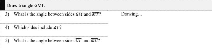 Draw Triangle GMTPLS CREATE DRAWING!! Refer To Attachment