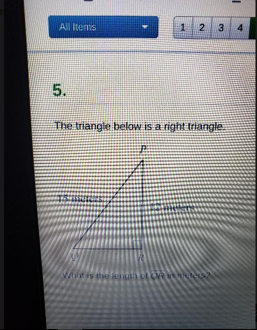 .first I Add 144 And 225 And Got 369 And It Say To Divide The 396 But What By Its A Triangle Question