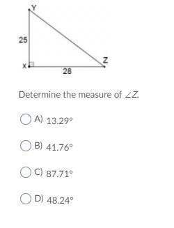 Determine The Measure Of Z. Images Attached