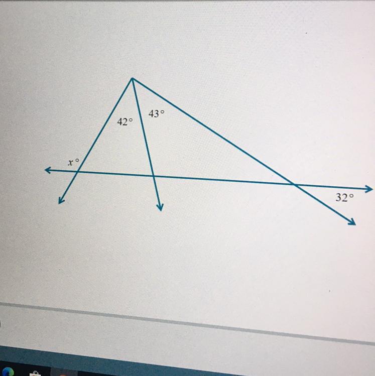 Find X. Please Help Or Show Me How To Do It