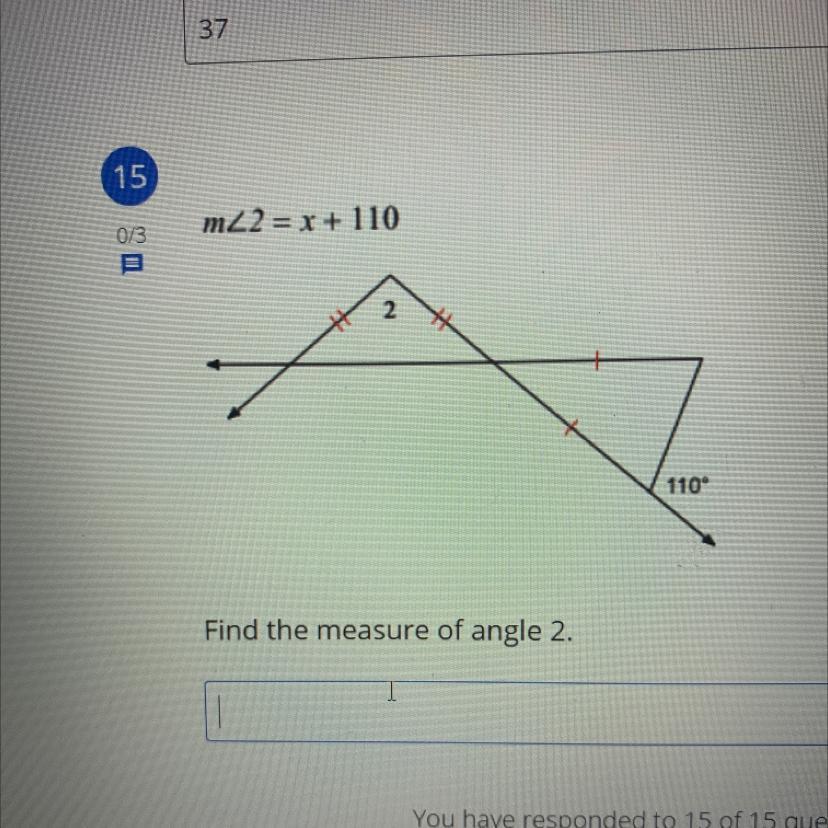 Find The Measure Of Angle 2.