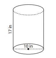 Find The Surface Area Of The Cylinder. Use 3.14 For Pi. Do Not Round The Answer. 690.8224.5364.8960.8