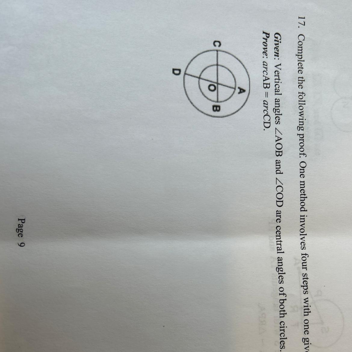 I Need Help Making A Two Column Proof For This Question Please