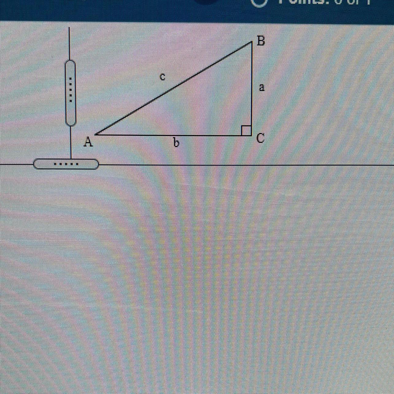 Solve Right Triangle ABC For All Missing Parts. Express Angles In Decimal Degrees.a = 200.7 Km, C= 401.5