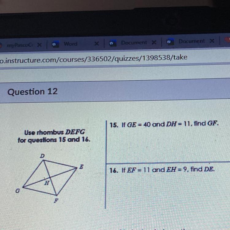 Whats The Answers To 15 And 16