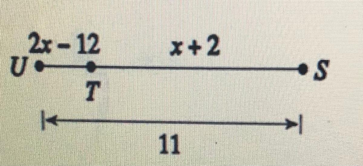 Find The Value Of X Using Segment Addition. 