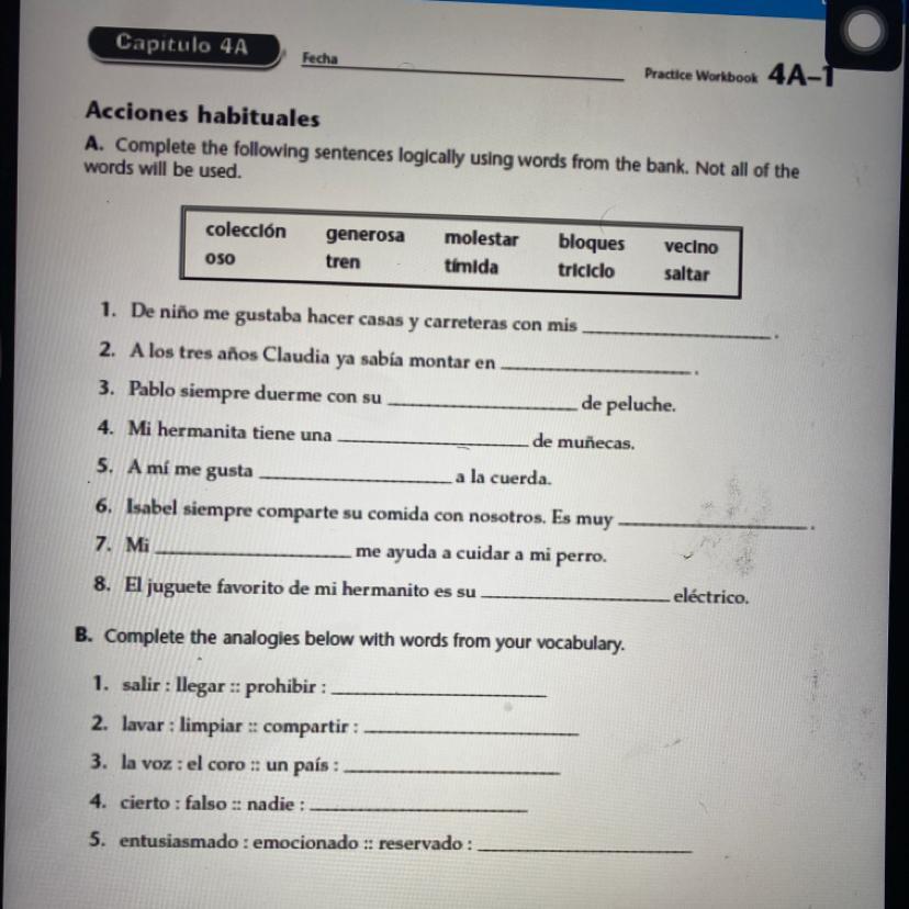 Need Help With This Spanish Please 