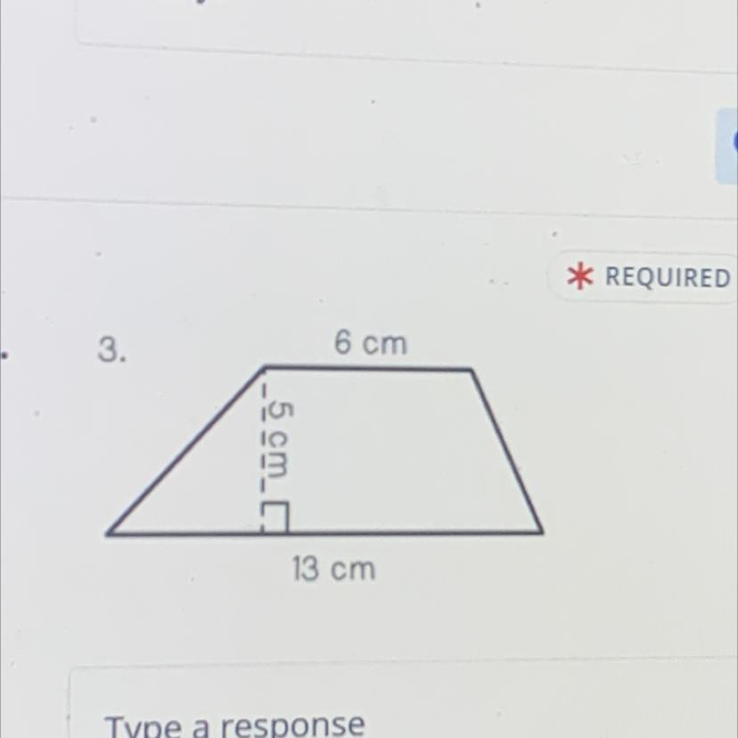 5 Cm6 Cm13 CmHelp Me Find The Area Of This Please