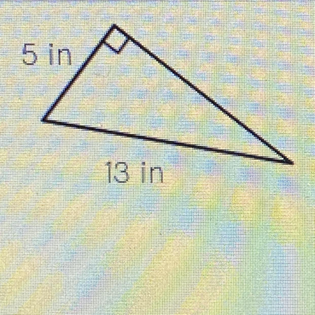 Find The Missing Side Length 