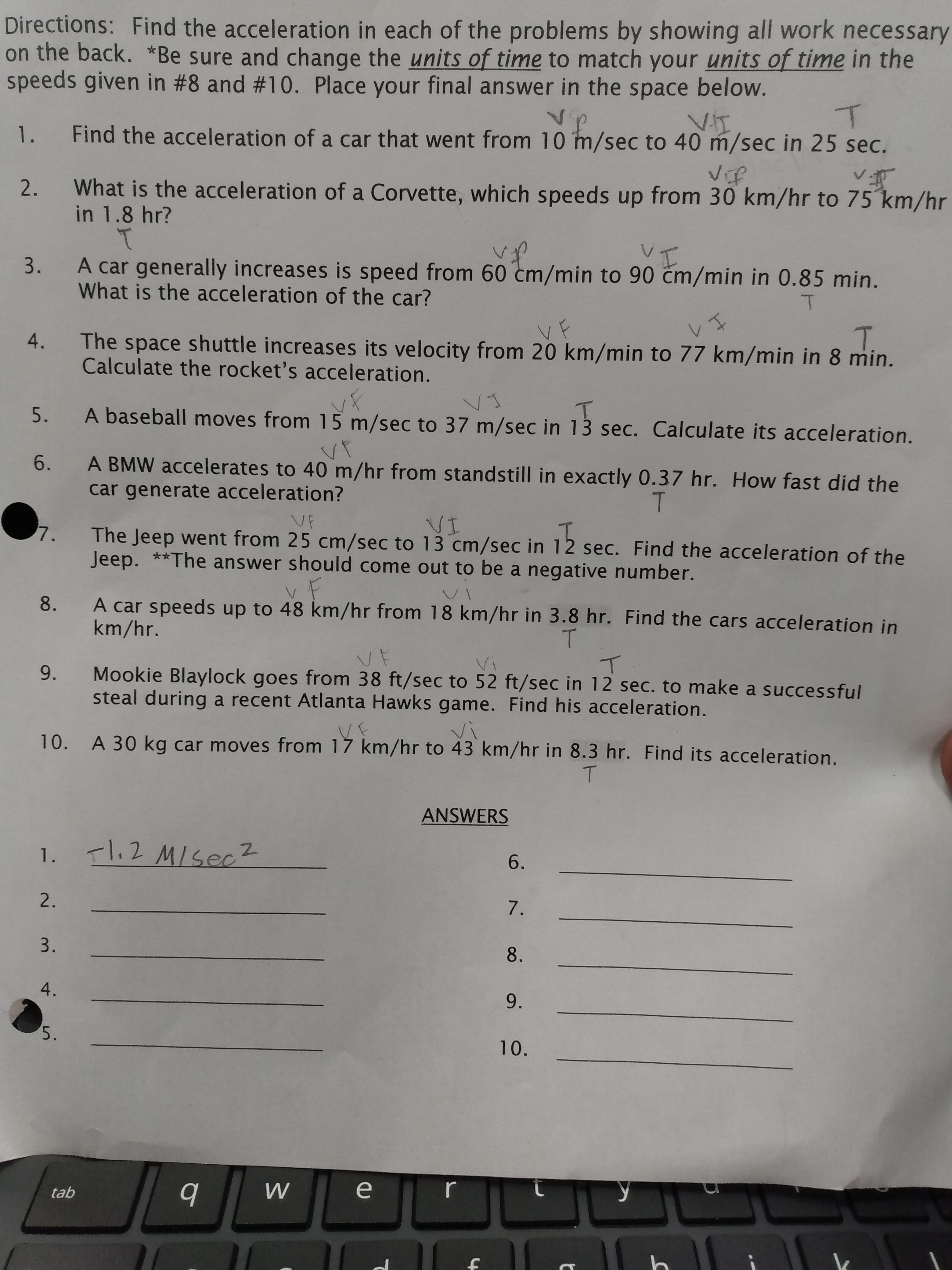 Answer 1-10 For Branly All Steps