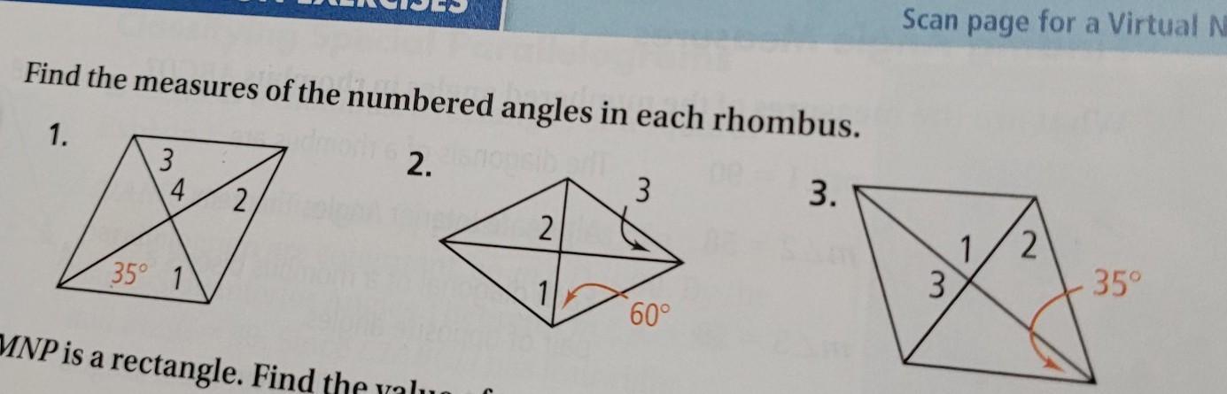 Please Help Me! My Teacher Gave Us This And Has Only Taught Us About Rectangles, Not Rhombi. My Classmates