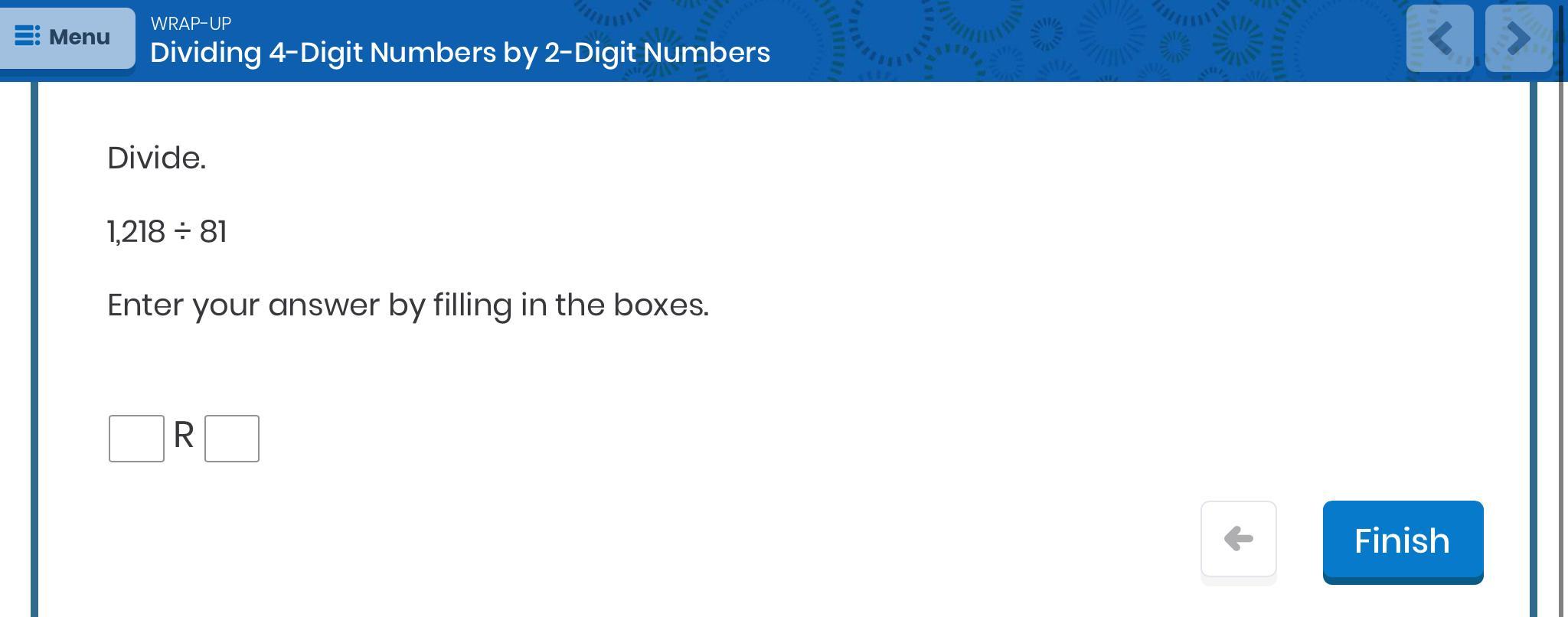 Hello, Me Again, I Need Help On This Other Division Math Question, Help.