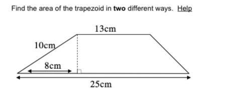 LOOK AT THE IMAGE ABOVE AND SOLVE IT FOR TWO DIFFERENT WAYS!! Please Help Its Due Today!