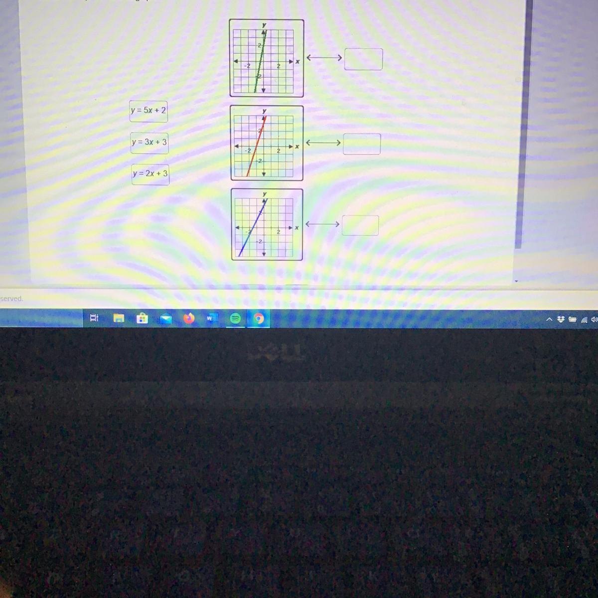 HELP!!!!!!!!!Drag The Tiles To The Boxes To Form Correct Pairs Match Each Equation With Its Graph.