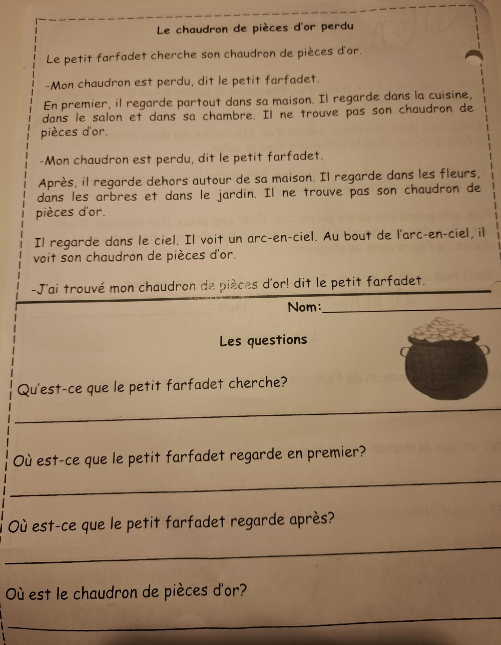 Please Help Me I Beg U. (this Is French)