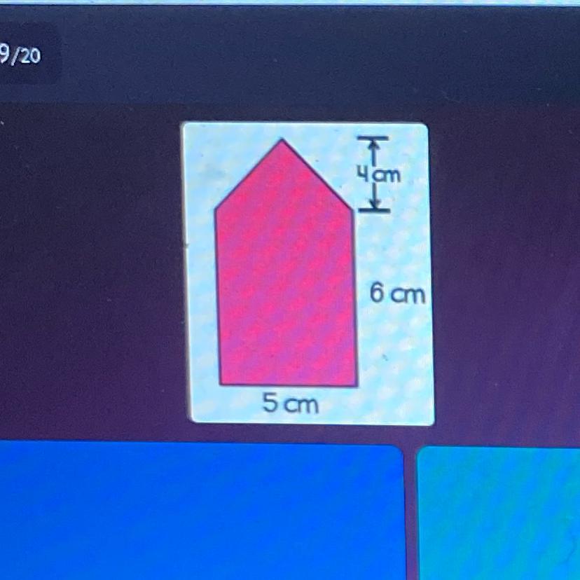 MWhat Is The Area Of The Figure?6 Cm5 CmPLS HELP. DUE SOON- ILL GIVE BRAINLIESt