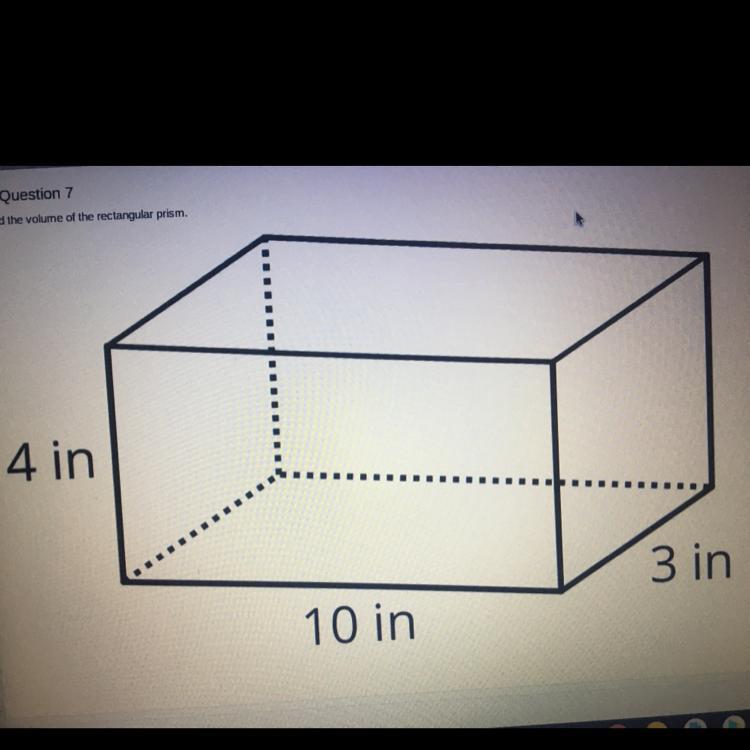 Please Help. Find The Volume Of The Rectangular Prism. Pls No Links! 