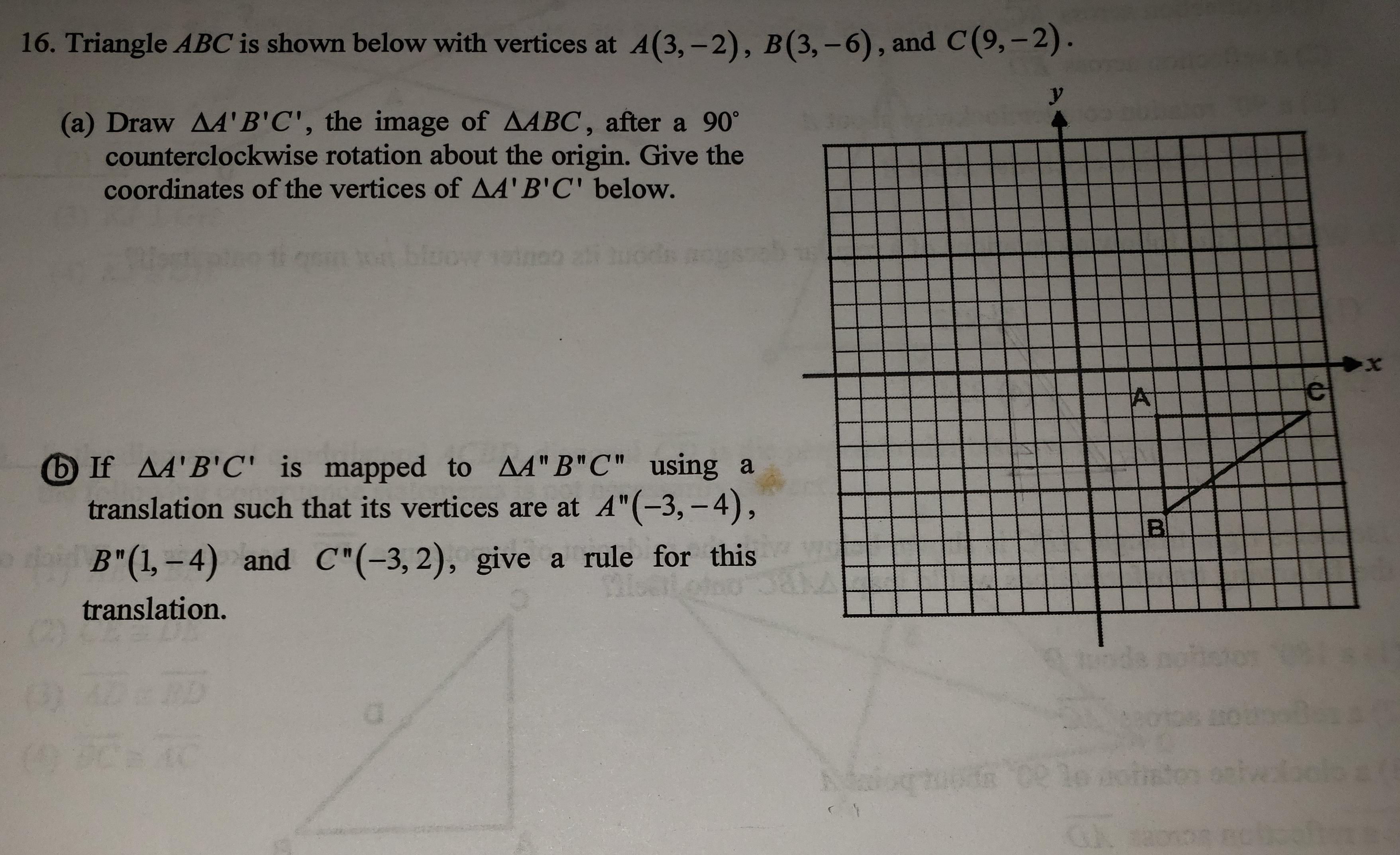 I Am Having Trouble With A Question On My Geometry Homework. On How To Do It