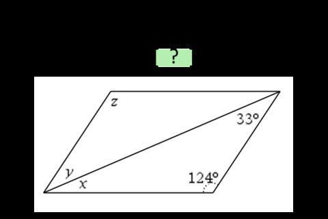 Help!if The Parallelogram Below, Z=?