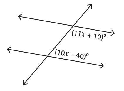 Find The Value Of X Picture Attached