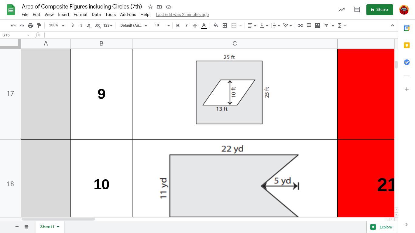 What's The Area Of The Composite Figure #9??PLS HELP!!!!!!! I'll Mark Whoever Get's It Right Brainliest!!!!!!!!!