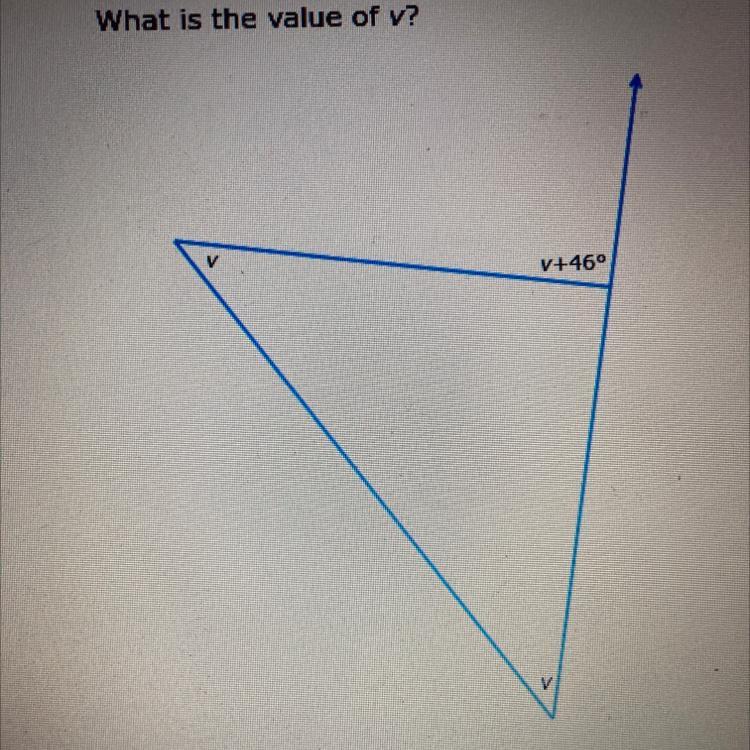 What Is The Value Of V?