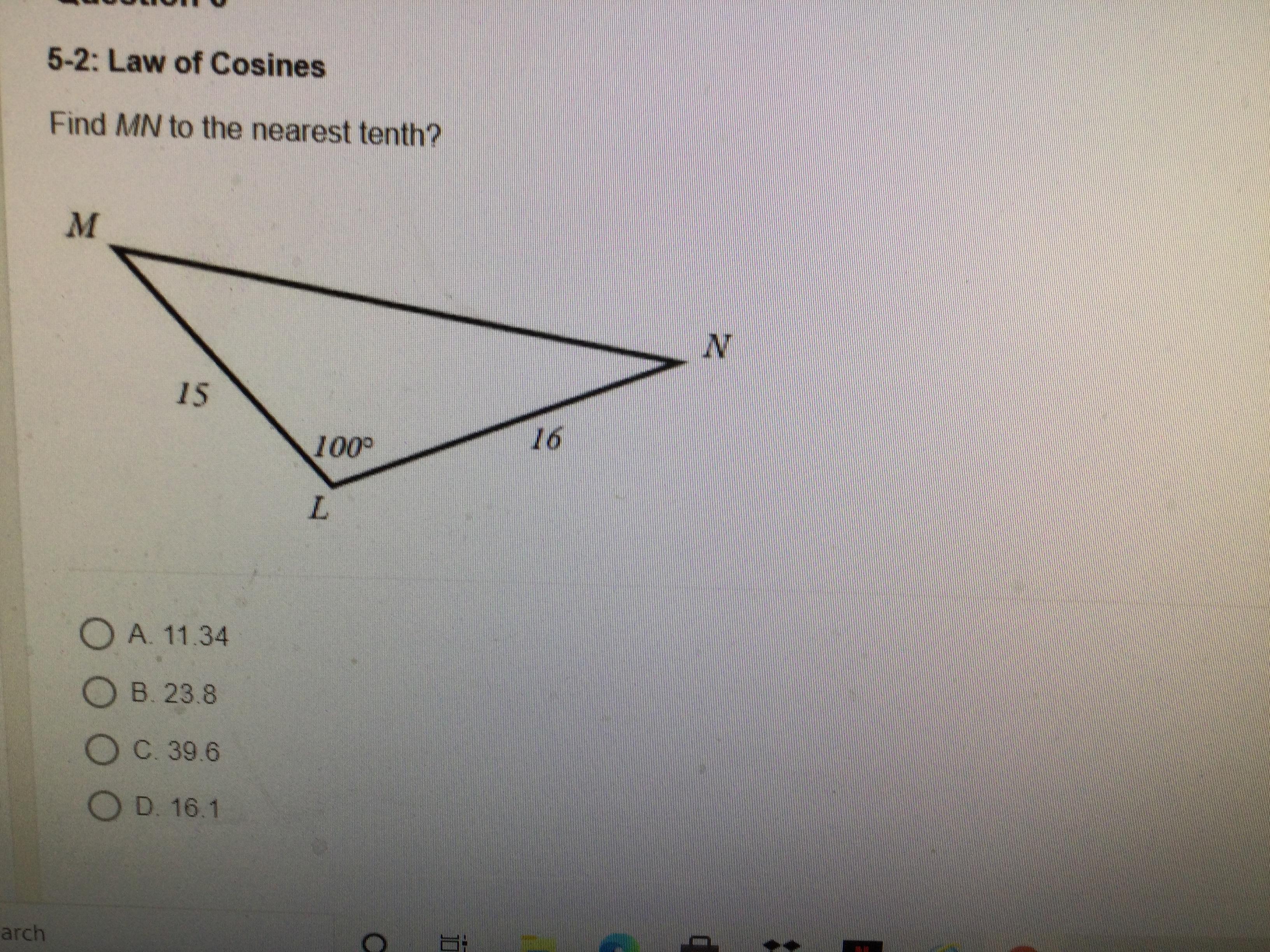 Find Mn To The Nearest Tenth