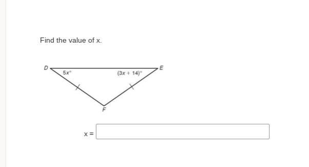 I Please Need Help Finding The Value Of X.