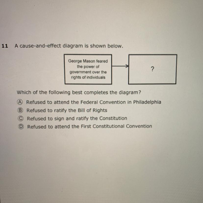 Which Of The Following Best Completes The Diagram? 