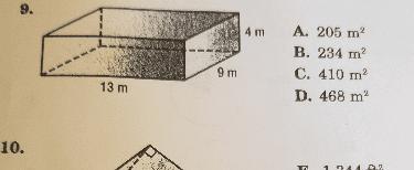 What Is The Surface Area Of A Rectangular Prism If The Measures Are 13, 9, 4 