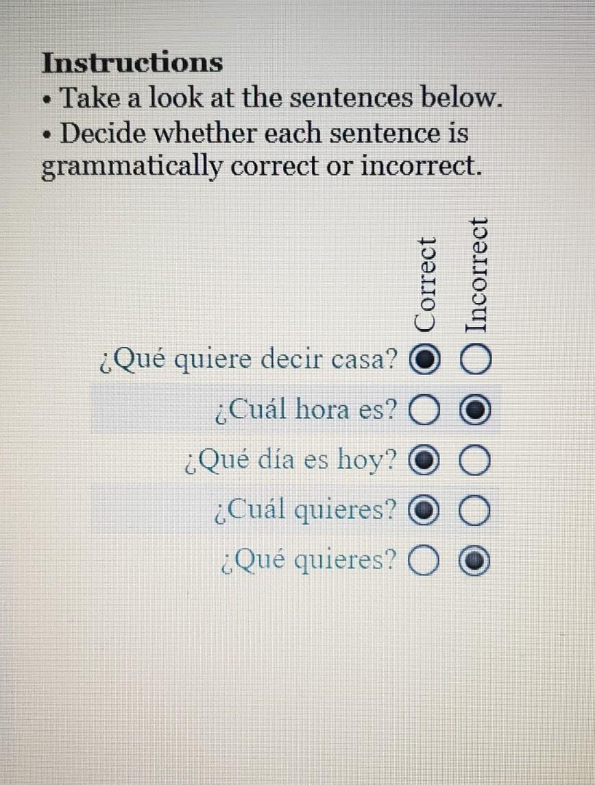 Hurry Please) Can Someone Please See Which One I Got Wrong. It Says I Got 4 Out Of 5. Brainlest Answer