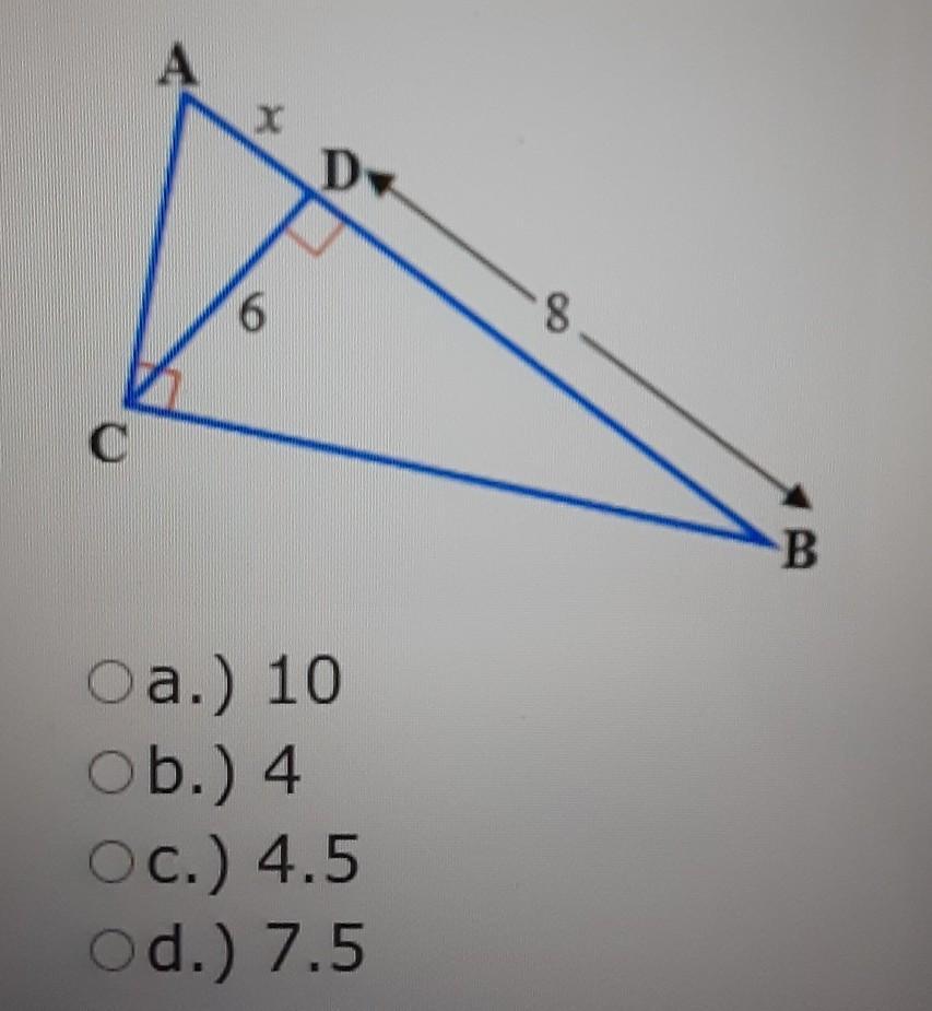 What Is The Value Of "x"?