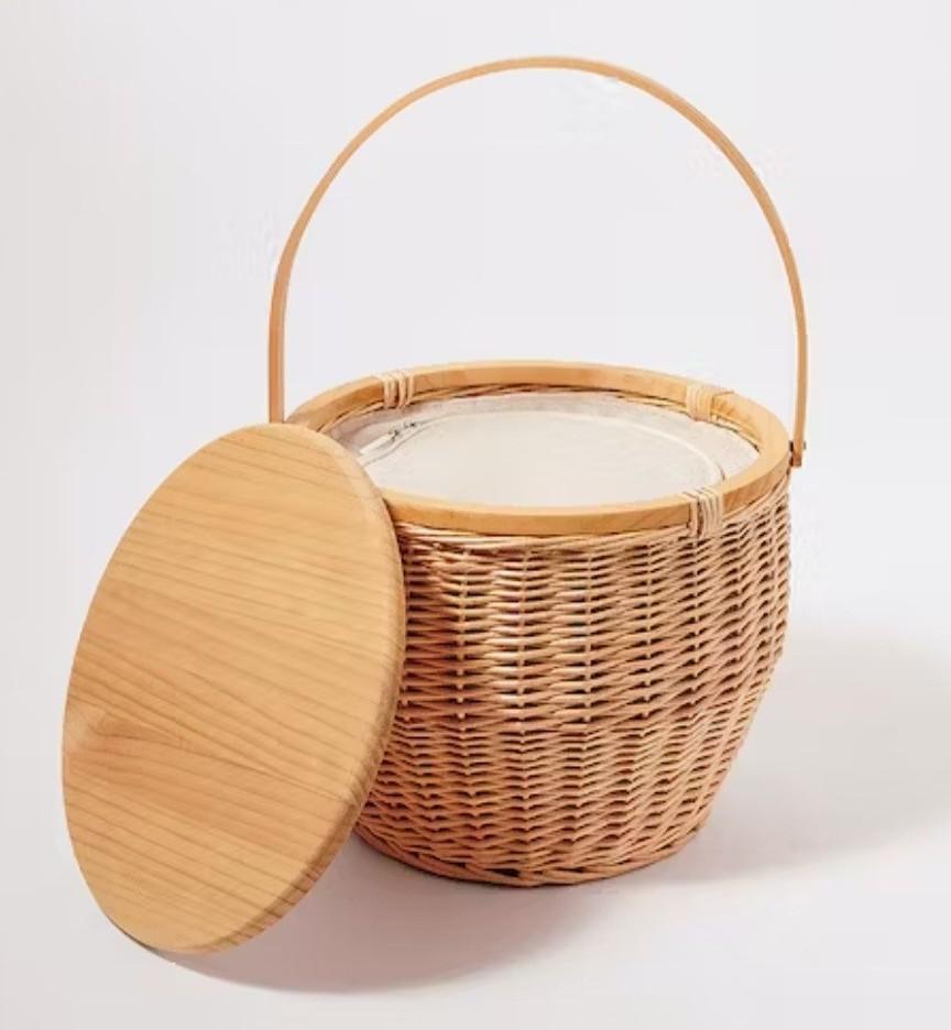 What Material Is The Basket In The Picture Made Of?