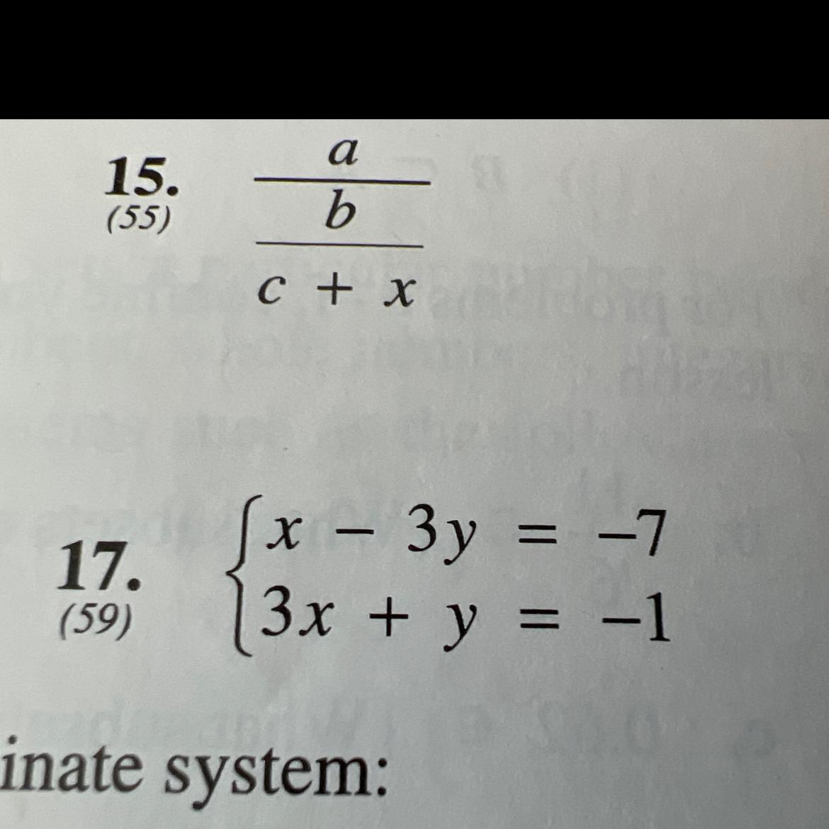 I Am Trying To Solve For X And Y. Im Just Not Clear On How To Do This. 