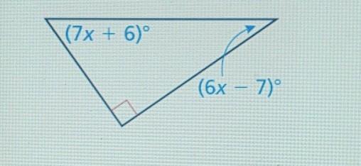 What's The Measure For The Top Left Angle And The Top Right Angle Of The Triangle 