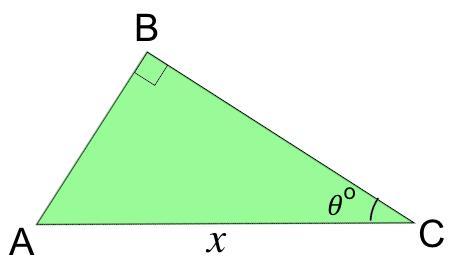 Given That X = 7.3 M And = 52, Work Out AB Rounded To 3 SF.