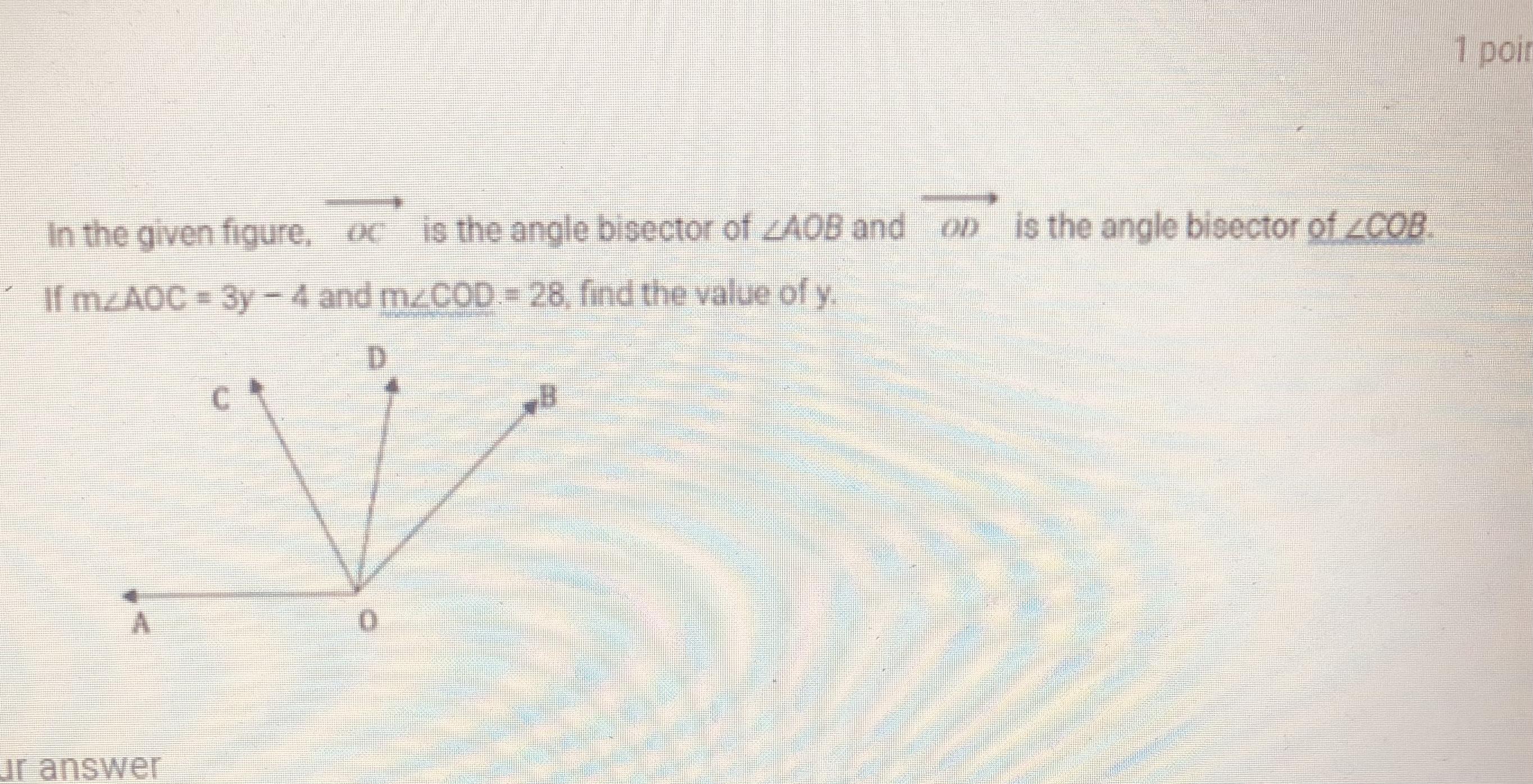 I Need To Find The Value Of Y