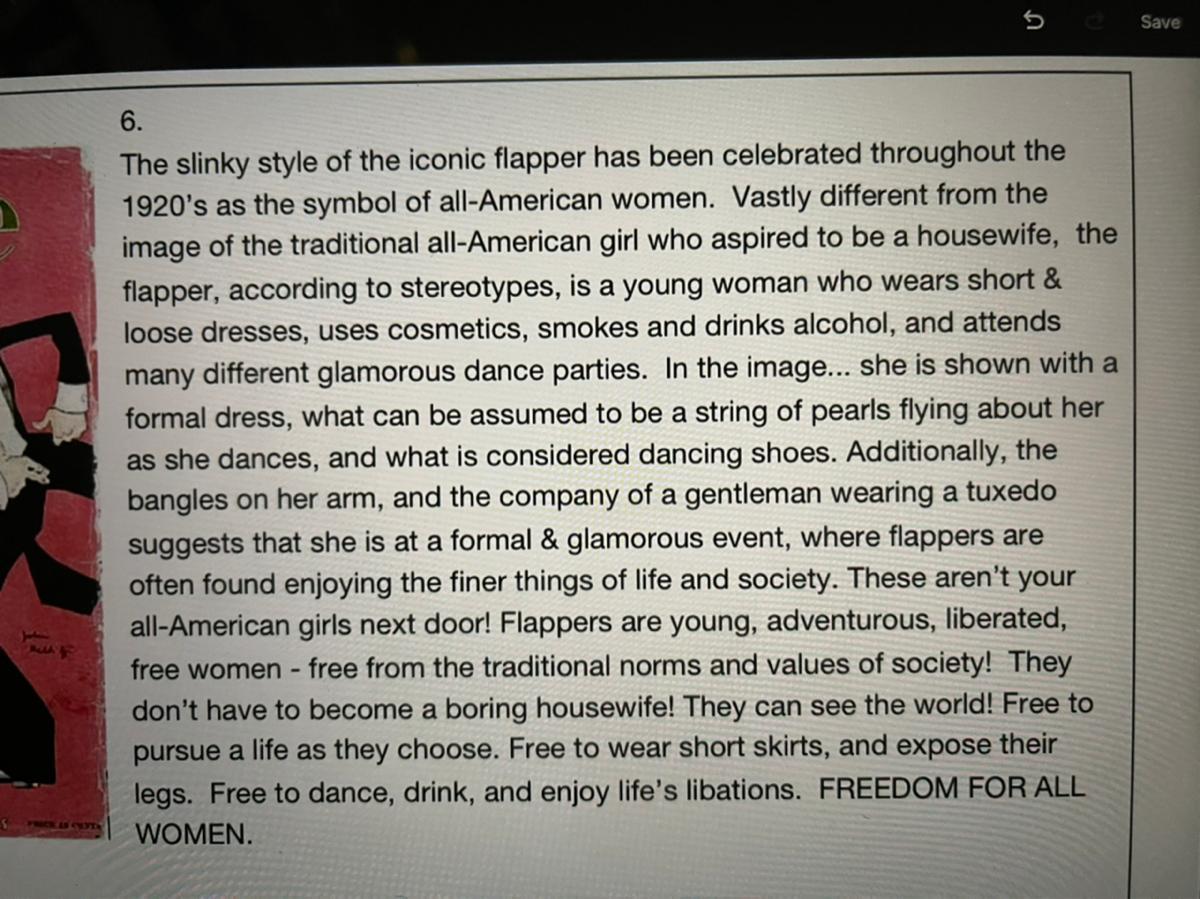 How Does The Flapper Represent A Change From Traditional To Modern Values?Help Me Please